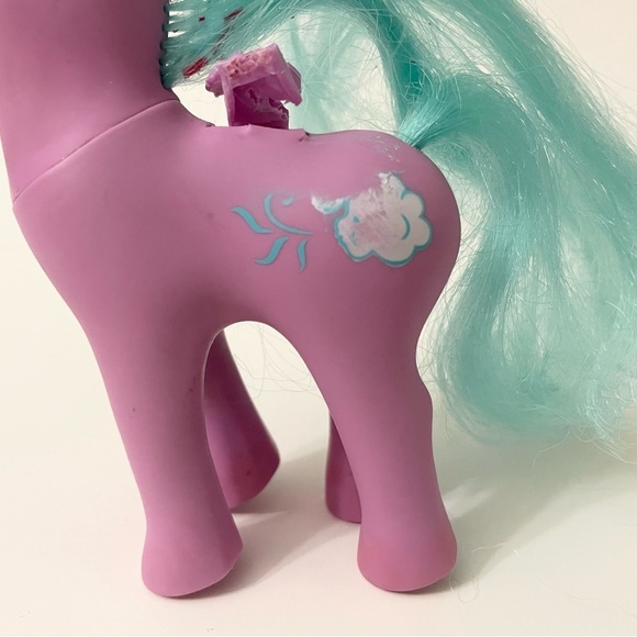 Vtg 1987 Hasbro My Little Pony Flutter Pony Cloud Puff No Wings - Picture 7 of 16